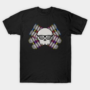 Opticians crew Jolly Roger pirate flag (no caption) T-Shirt